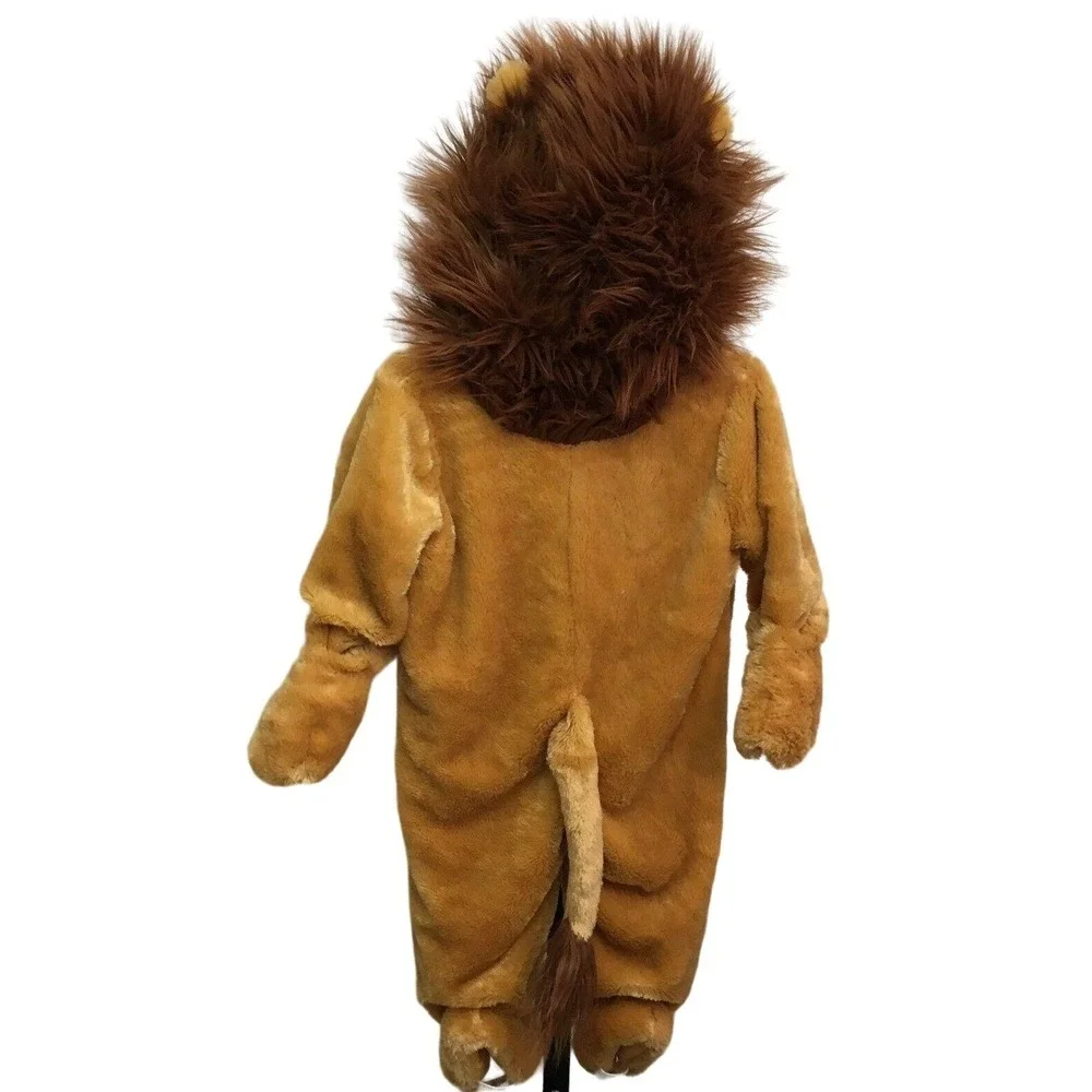 Plush Lion Halloween Costume 12 Mo Wizard of Oz Zoo Safari‎ Narnia Circus Animal